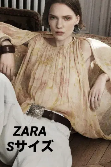 ZARA 자라 ZW COLLECTION 프린트 셔츠 S 완판템