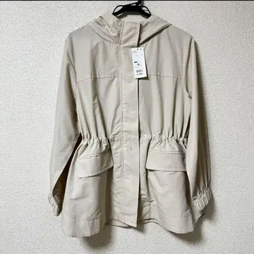 새상품 택 포함 니토리 N플러스 아우터 M사이즈 면 혼방 베이지