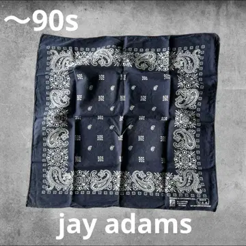 80-90년대 반다나 Navy USA 제 Jay Adams