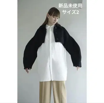 CLANE ROUND SLEEVE SHORT JACKET