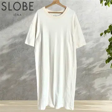 SLOBE IENA 슬로브 이에나 티셔츠 원피스 아이보리 F