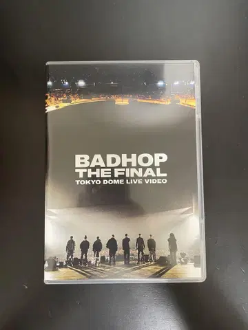 BADHOP THE FINAL TOKYO DOME LIVE DVD