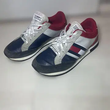 TOMMY JEANS 캐주얼 스니커즈 네이비/레드