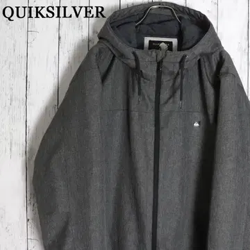레어 사이즈 QUICKSILVER 퀵실버 안감 퀼팅 후드티