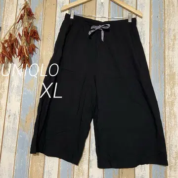 [ UNIQLO ] XL 가우초 팬츠 스카초 이지 팬츠 와이드 팬츠