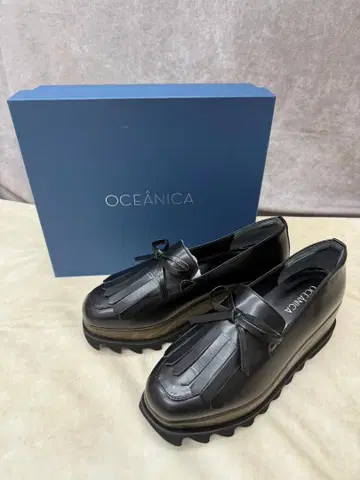 미사용품 OCEANICA 오세아니카 천연 가죽 로퍼 24.0cm