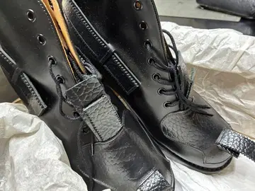 [ John Moore ] 존 무어 토 스트랩 부츠 size9