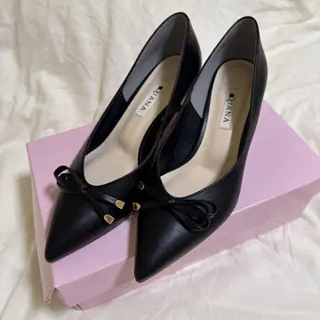 DIANA 리본 펌프스 24.5cm