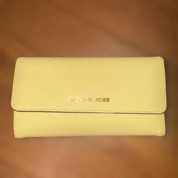 MICHEAL KORS 장지갑 옐로우 컬러
