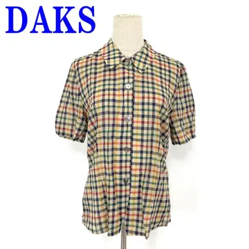 DAKS 닥스 반팔 셔츠 베이지 울 나일론 11 C3924