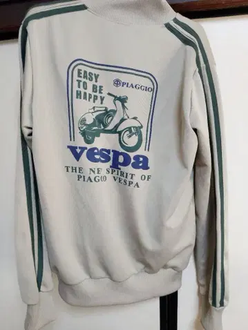 새상품급 베스파 Vespa 집업 맨투맨 저지 M