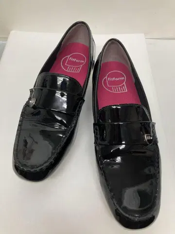 fitfit 핏폼 로퍼 에나멜 블랙 23.5cm