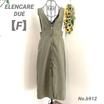 엘렌카레듀에 ELENCARE DUE 슬리브리스 원피스 프리