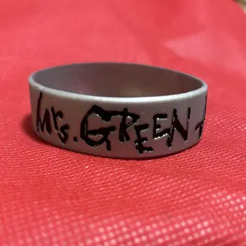 당시 품 Mrs. GREEN APPLE 러버 밴드 실버
