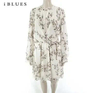 새상품 이블루스 i BLUES 시스루 원피스 42 EOP1643 L