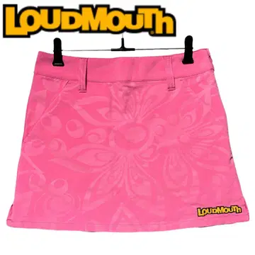 [새상품급] LOUDMOUTH 라우드마우스 여성용 골프 스커트 핑크