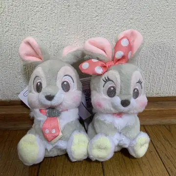디즈니 스토어 에인이예크 토끼 봉제 인형 키체인