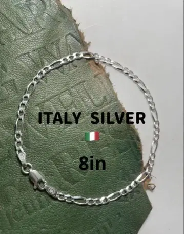 Italy 팔찌 SILVER 이탈리아제 은 피가로치 실버 액세서리 y즈