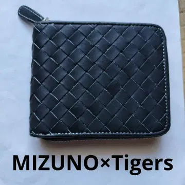 MIZUNO 인트레차트 라운드 지퍼 지갑 한신 타이거즈