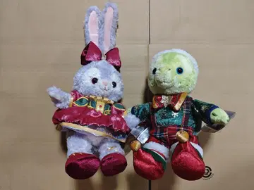 크리스마스 스텔라루와 올멜 SS 봉제인형 2개 세트 미사용