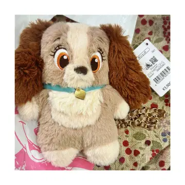 디즈니 스토어 레이디 포셰트 Plush Pochette 강아지 이야기