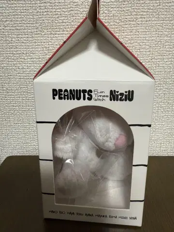 PEANUTS NiziU 콜라보 봉제 인형 미이히