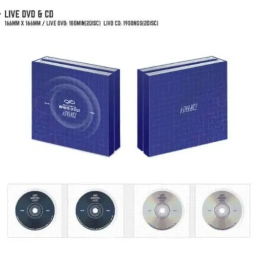 Infinite 2nd Worldtour Live DVD & CD on Bunjang Global Site.