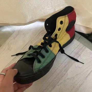 컨버스 하이컷 라스타 컬러 스니커즈 converse 27.5cm