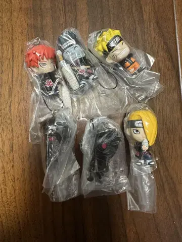 NARUTO 질풍 스윙3 스트랩 나루토, 키사메, 사소리, 데이다라