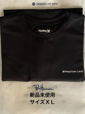 Hurley 론 허먼 별주 PHANTOM 러쉬 티셔츠 블랙 XL