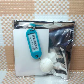 하이큐 아오바죠사이 고교 고교명 포함 열쇠 참 키링