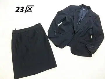 새상품급 23구 스트레치 원버튼 스커트 셋업 수트 48/44