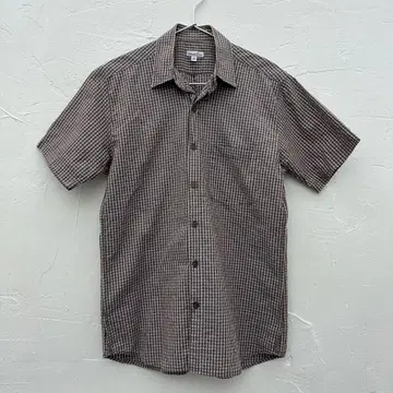 Steven Alan 리버스 심 체크 셔츠
