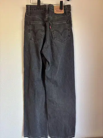Levi's 하이웨스트 스트레이트 청바지 그레이