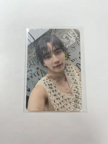 seventeen 정한 포토 카드 Heaven 생일력