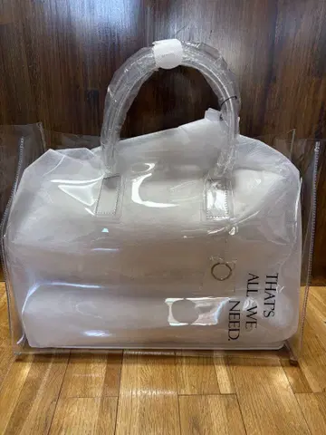 윔 가젯 PVC 토트백 미사용 새 상품