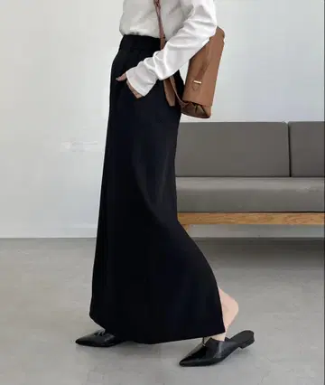 카프리슈레마쥬 맥시 I라인 스커트