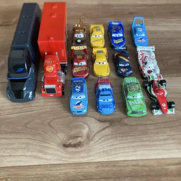 카 Cars 토미카 12대, 트레일러 2대