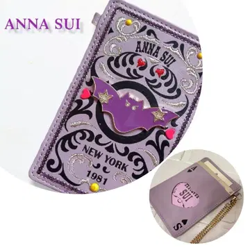 새상품 한정품 ANNA SUI 패스 케이스 카드놀이 안나수이
