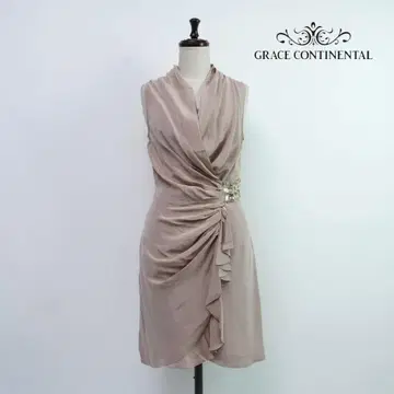 새상품 그레이스 콘티넨탈 카슈쿨 원피스 핑크 36*QC1137