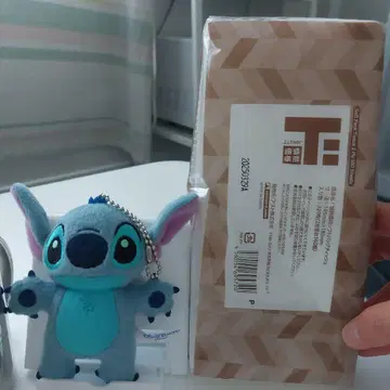 스티치 봉제 인형 키링 약 10cm