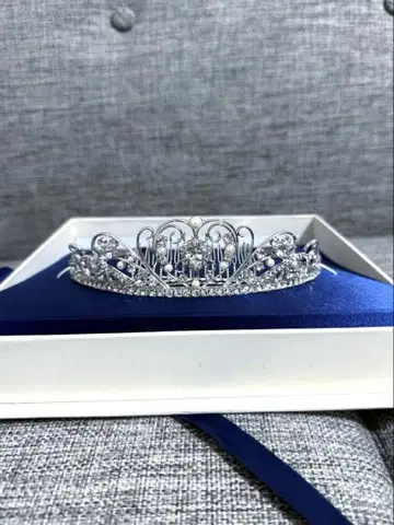 디즈니 FTW 티아라 미키 하트형 티아라 펄