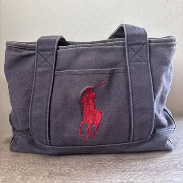 POLO RALPH LAUREN 그레이 토트백