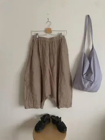 새상품급 네스트로브 nest Robe 린넨 사루엘 와이드 팬츠