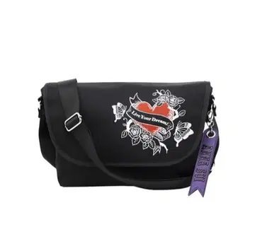 [미사용 새상품] ANNA SUI 락 하트 메신저 백
