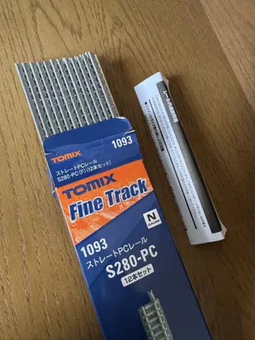 토믹스 N 1093 스트레이트 PC 레일 S280-PCF 12개 세트