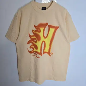 하프 HUF HEAT WAVE 티셔츠 베이지 M