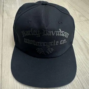 Harley-Davidson 블랙 캡 모자