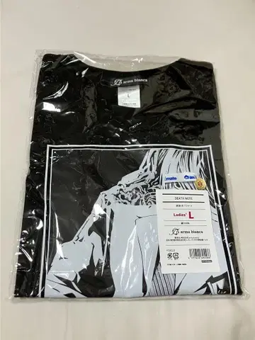 DEATH NOTE 데스노트 야가미 라이토 티셔츠 여성용 L 사이즈