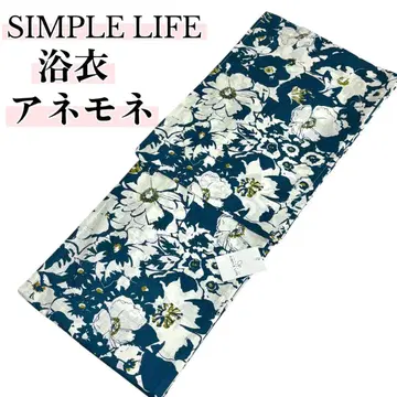유카타 맞춤 완성품 SIMPLE LIFE 프레타 새상품 미사용품